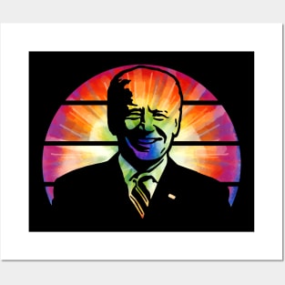 Biden Harris Inauguration Day 2021 Tie Dye Posters and Art